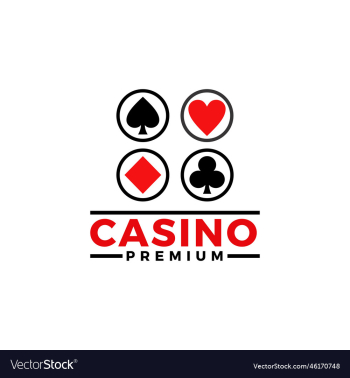 casino gambling cards game sign logo template casino gambling cards game sign logo template