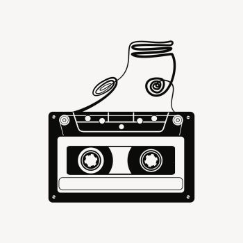 Cassette tape clipart, music illustration. | Free Photo - rawpixel Cassette tape clipart, music illustration. | Free Photo - rawpixel
