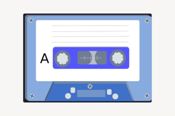 Cassette tape clipart, music illustration | Free Vector - rawpixel Cassette tape clipart, music illustration | Free Vector - rawpixel