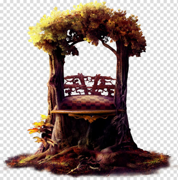 Castle , Tree chair transparent background PNG clipart