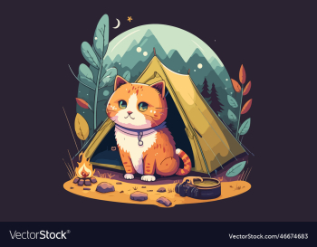 cat camping