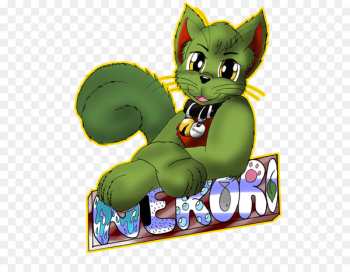 Cat, Cartoon, Figurine, Green PNG Cat, Cartoon, Figurine, Green PNG