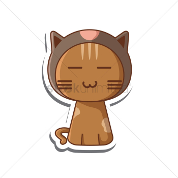 Cat cartoon sleeping Cat cartoon sleeping