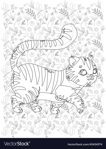 cat coloring page cat coloring page