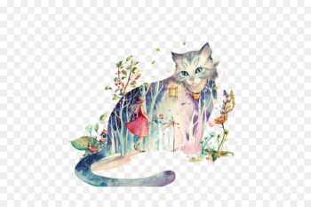 Cat Drawing Watercolor painting - Cat Cat Drawing Watercolor painting - Cat