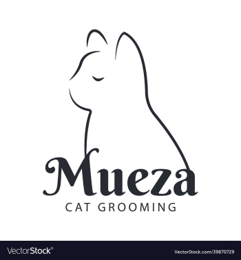 cat grooming logo design template pets grooming cat grooming logo design template pets grooming