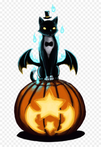Cat, Jackolantern, Drawing, Black Cat, Trickortreat PNG Cat, Jackolantern, Drawing, Black Cat, Trickortreat PNG