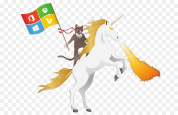 Cat Microsoft Windows 10 Desktop Wallpaper - Unicorn background 