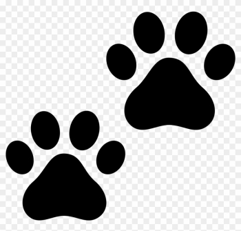 Cat Paw Print Clip Art - Cat Paw Print