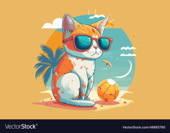 cat summer cat summer