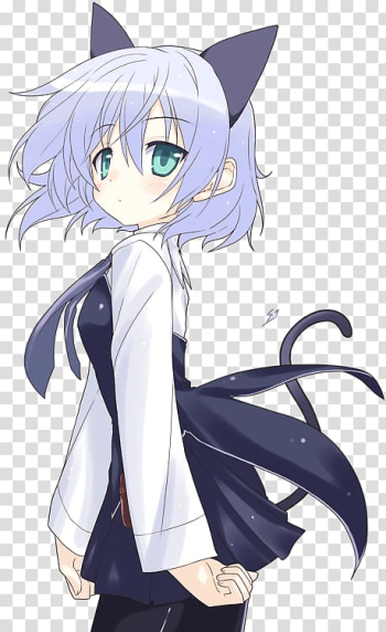 Catgirl Anime Manga Chibi, Anime transparent background PNG clipart Catgirl Anime Manga Chibi, Anime transparent background PNG clipart