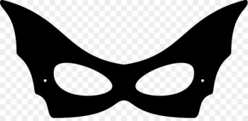 Catwoman Template Batman Black Mask Batwoman - halloween mask 