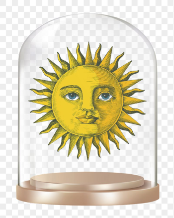 Celestial sun png glass dome | Free PNG - rawpixel