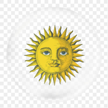 Celestial sun png sticker, whimsical | Free PNG - rawpixel