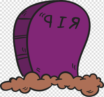 Cemetery Grave, Purple cartoon cemetery transparent background PNG clipart