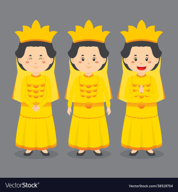 central sulawesi character with various expression central sulawesi character with various expression