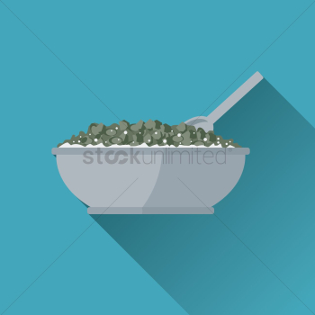 Cereal in bowl Cereal in bowl
