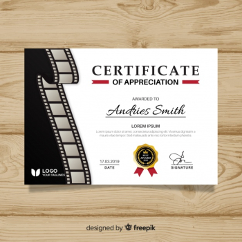 Certificate of achievement template Certificate of achievement template