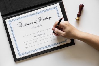 Certificate of Marriage Certificate of Marriage