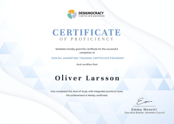 Certificate of proficiency template, modern | Free Vector Template - rawpixel Certificate of proficiency template, modern | Free Vector Template - rawpixel