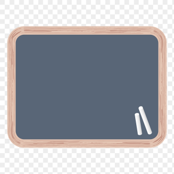 Chalkboard png sticker, stationery illustration, | Free PNG - rawpixel