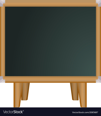 Chalkboard vector image Chalkboard vector image