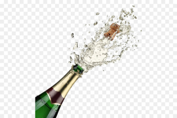 Champagne Sparkling wine Bottle Cork - Champagne Popping PNG Free Download 
