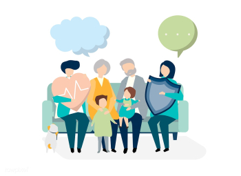 Characters of an extended family with healthc.. | Free stock vector - 455870 Characters of an extended family with healthc.. | Free stock vector - 455870
