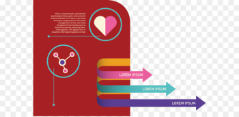 Chart Diagram Infographic - Arrow Vector material Chart Diagram Infographic - Arrow Vector material