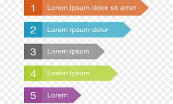 Chart Infographic - Color Banner Arrow Catalog Page Chart Infographic - Color Banner Arrow Catalog Page