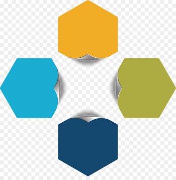 Chart Infographic - Creative hexagonal ppt Chart Infographic - Creative hexagonal ppt