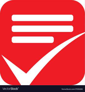  					Check list logo vector image														