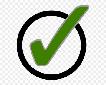Check Mark In Circle Check Mark In Circle