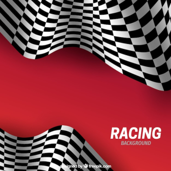 Checkered flag background Checkered flag background