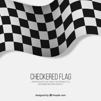 Checkered flag background Checkered flag background