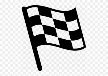 Checkered Flag Icon Clipart Auto Racing Racing Flags - Finish Flag Icon Png