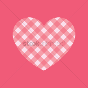Checkered heart Checkered heart