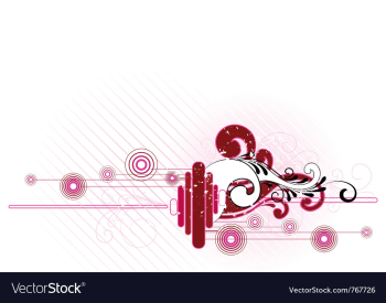 Cheerful artistic background vector image Cheerful artistic background vector image