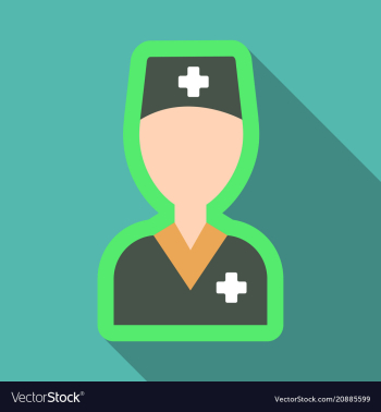 Cheerful male doctor of a doctor with medical vector image Cheerful male doctor of a doctor with medical vector image