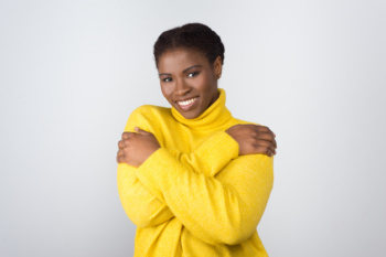 Cheerful young woman smiling Free Photo Cheerful young woman smiling Free Photo