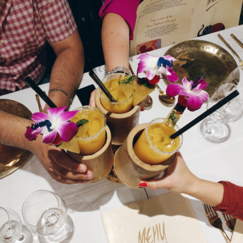 Cheers with cocktails! Cheers with cocktails!