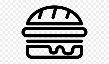 Cheese Burger Icon - Food Icon Png