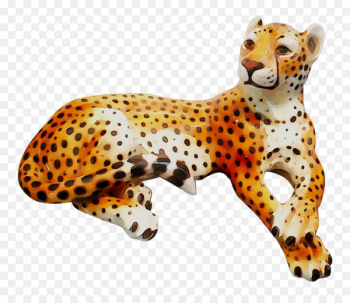 Cheetah Leopard Jaguar Pattern Terrestrial animal -  