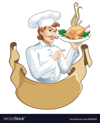 Chef Cartoon vector image Chef Cartoon vector image