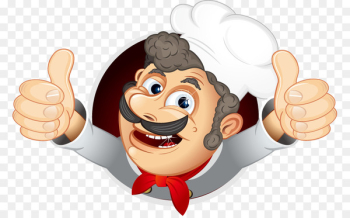 Chef Cooking Royalty-free Illustration - Hand-painted chef Chef Cooking Royalty-free Illustration - Hand-painted chef