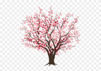 Cherry Blossom Tree Clip Art - Cherry Blossom Tree Drawing