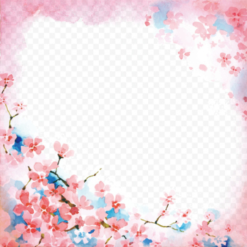 Cherry blossom Watercolor painting - Cherry blossoms Cherry blossom Watercolor painting - Cherry blossoms