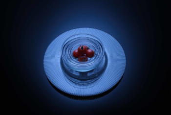 Cherry Tomatoes on Clear Glass Bowl Cherry Tomatoes on Clear Glass Bowl