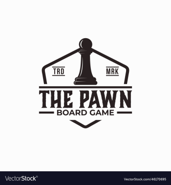 chess board game strategy logo template chess board game strategy logo template