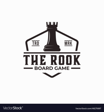 chess board game strategy logo template chess board game strategy logo template